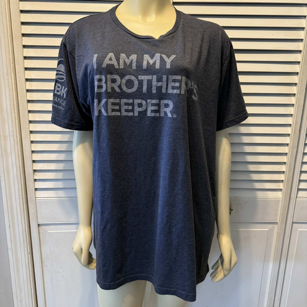 allmade "I Am My Brother's Keeper" Short Sleeve Tee Size 2XL